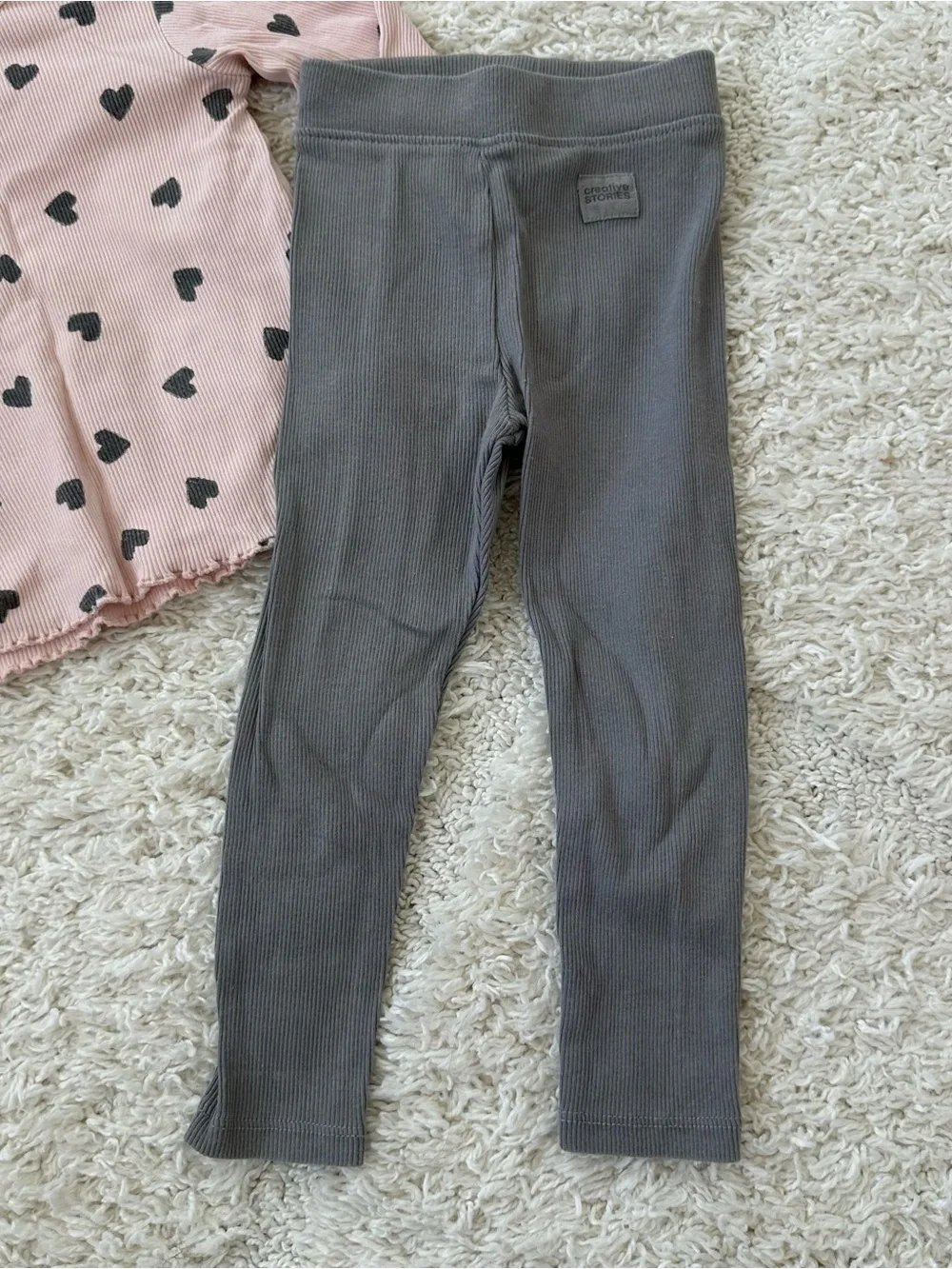 Zara Ribbed Hearts Set